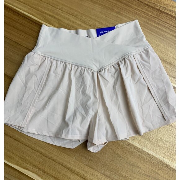 Joy Lab Womens Athletic High-Rise Built-In Shorts Almond Color Size Medium - Picture 11 of 12